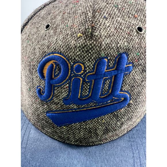 Zephyr Other - Zephyr Hat Wool Mens Adjustable Pitt Panthers Brown Blue Truckers Ball Cap New